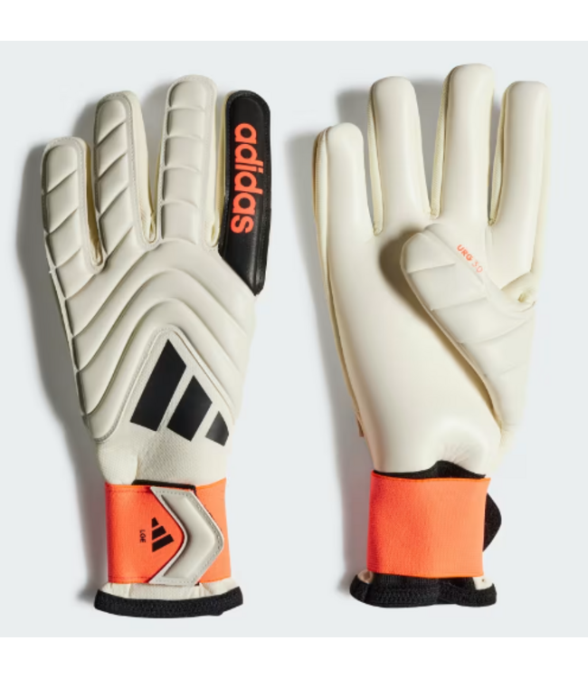 adidas adidas Copa League Negative Cut Goalkeeper Gloves - Ivory/Solar Red/Black