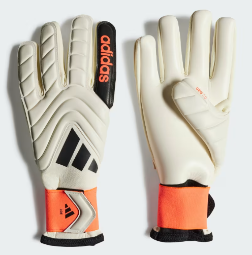 adidas Copa League Negative Cut Goalkeeper Gloves - Ivory/Solar Red/Black