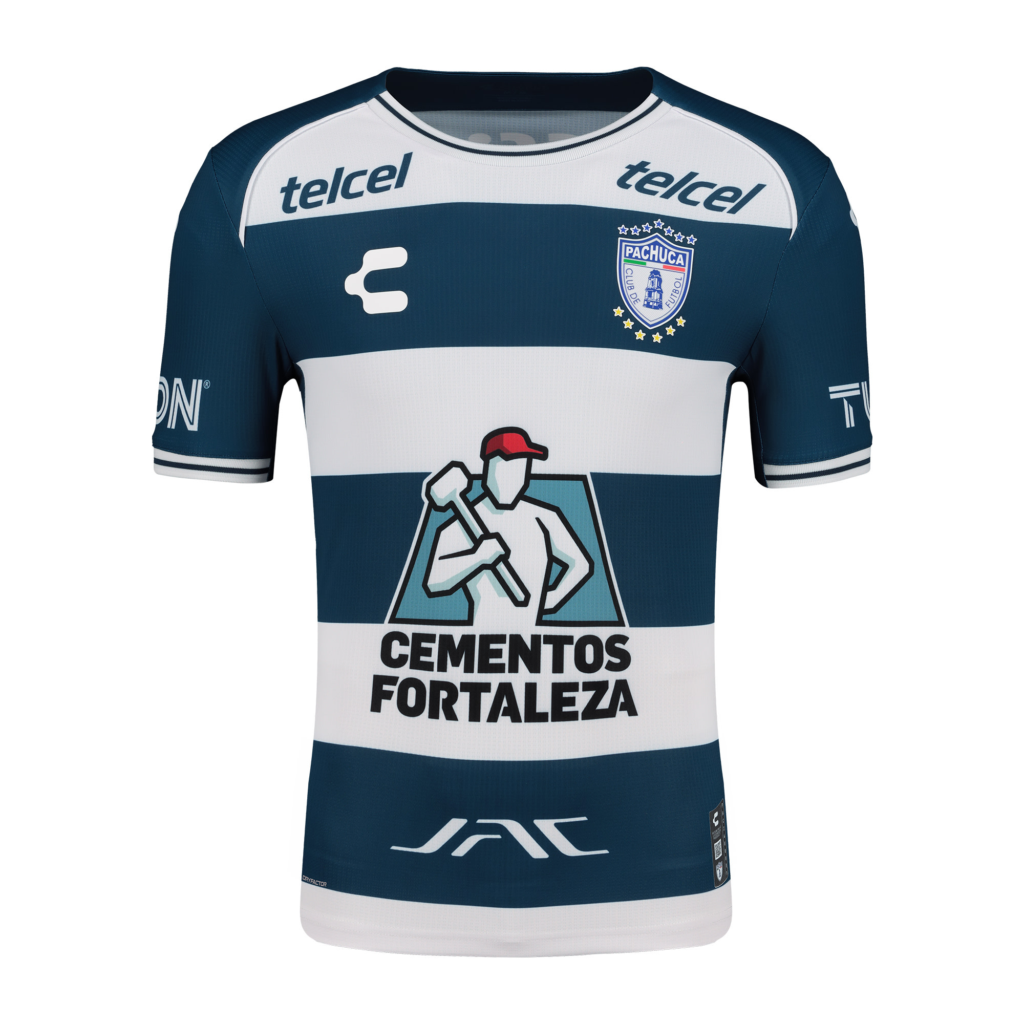 Charly 2024-  25 Pachuca Home Jersey - White/Blue