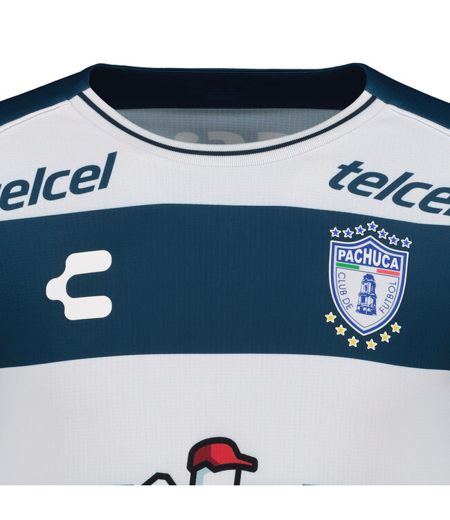 Charly Charly 2024-  25 Pachuca Home Jersey - White/Blue