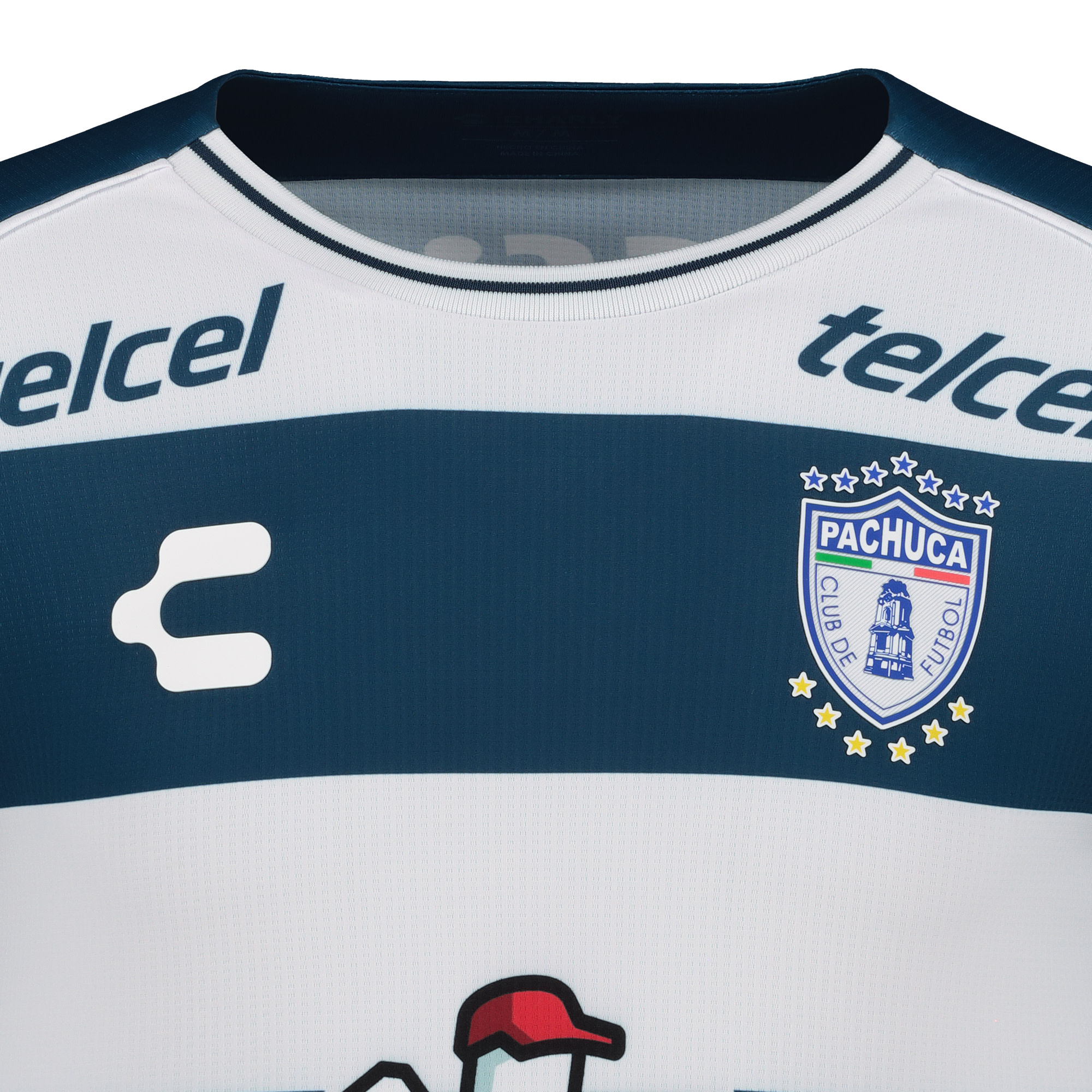Charly 2024-  25 Pachuca Home Jersey - White/Blue