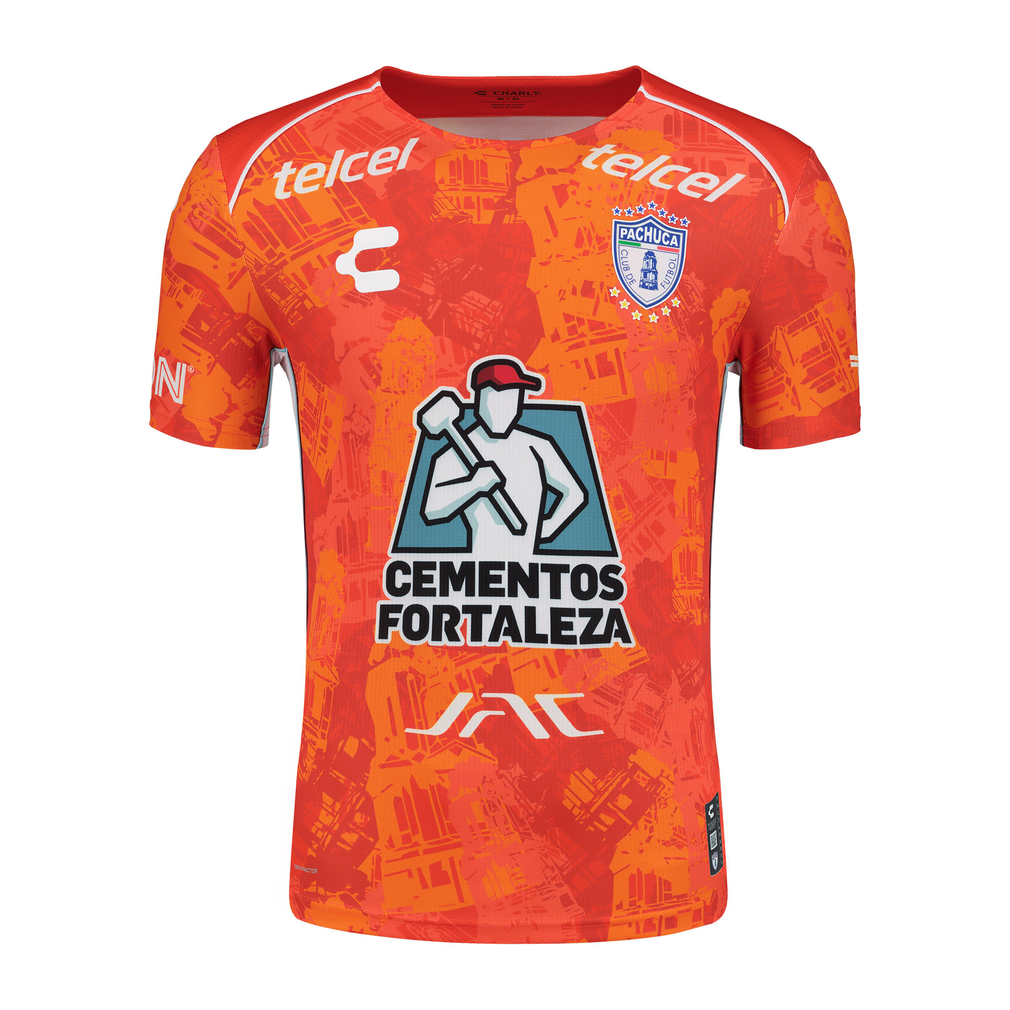 Charly 2024-25 Pachuca Away Jersey -Orange