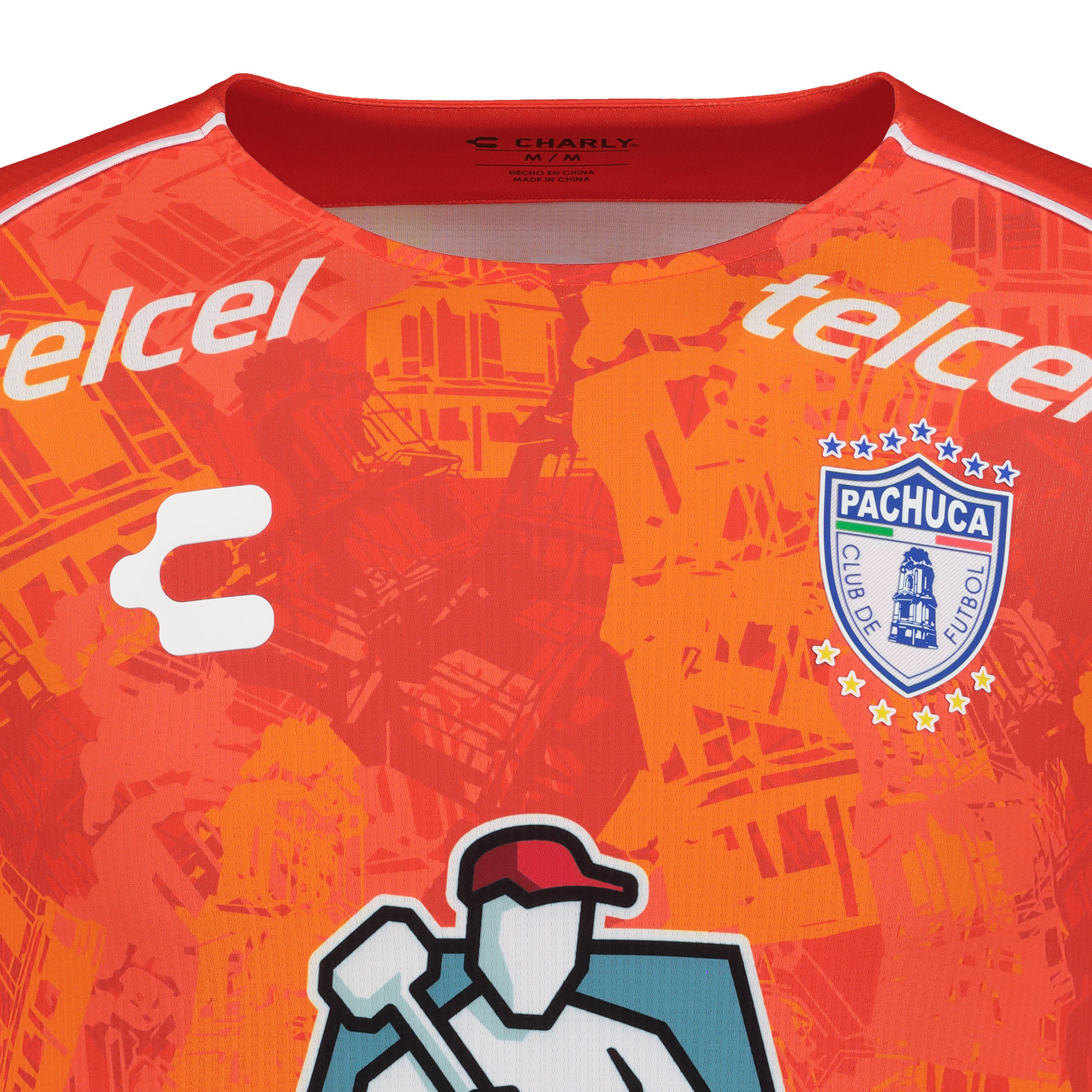 Charly 2024-25 Pachuca Away Jersey -Orange