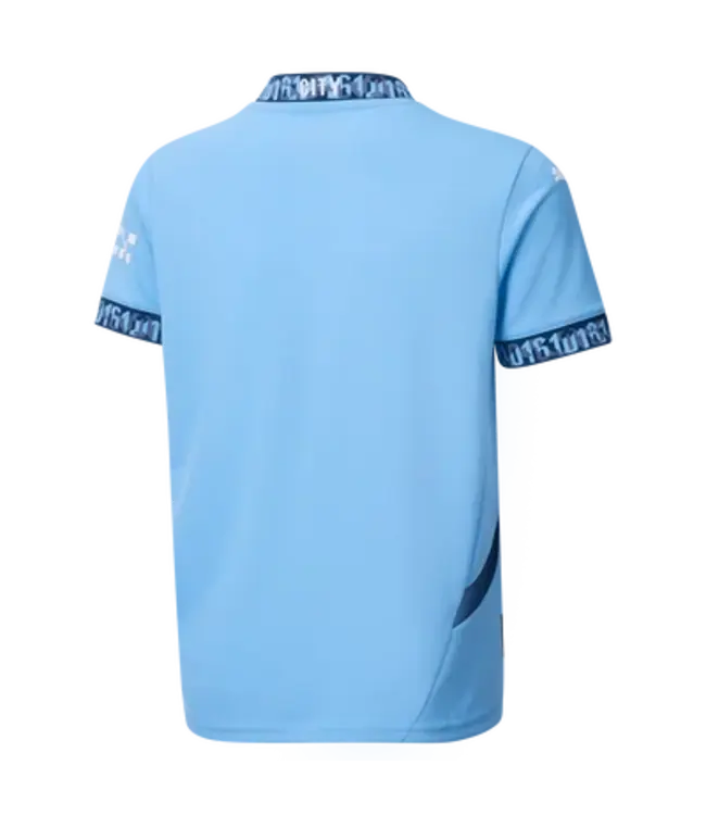 Puma Puma Manchester City 2024 -25 Home Jersey - Light Blue/Marine Blue