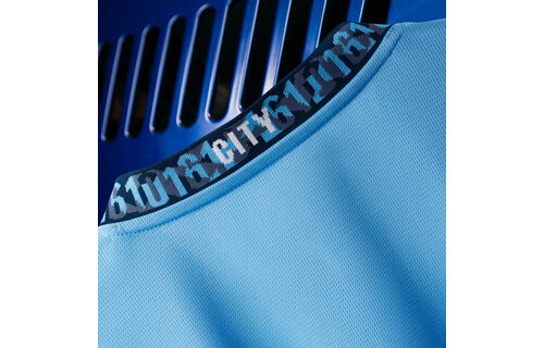 Puma Manchester City 2024 -25 Home Jersey - Light Blue/Marine Blue