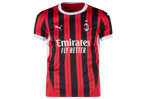 Puma AC Milan 2024 - 25 Youth Home Jersey - Red/Black
