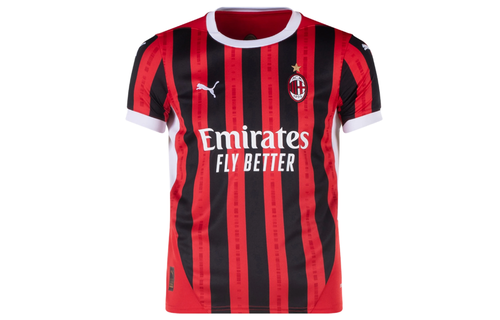 Puma AC Milan 2024 - 25 Youth Home Jersey - Red/Black