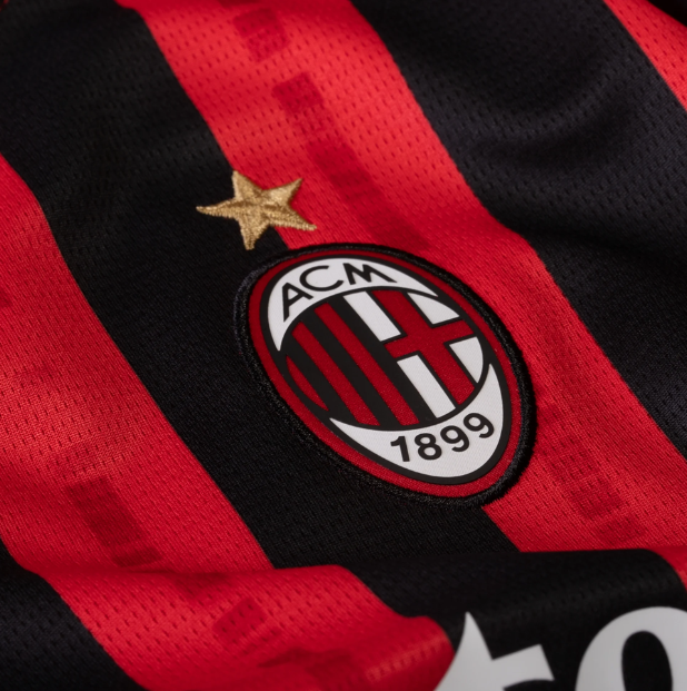 Puma AC Milan 2024 - 25 Youth Home Jersey - Red/Black