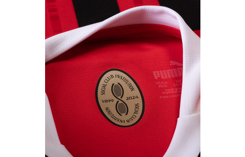 Puma AC Milan 2024 - 25 Youth Home Jersey - Red/Black