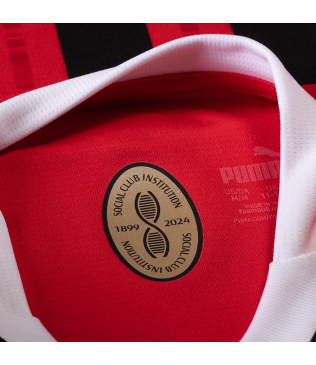 Puma Puma AC Milan 2024 - 25 Youth Home Jersey - Red/Black