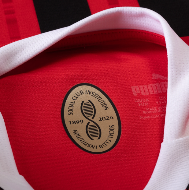 Puma AC Milan 2024 - 25 Youth Home Jersey - Red/Black