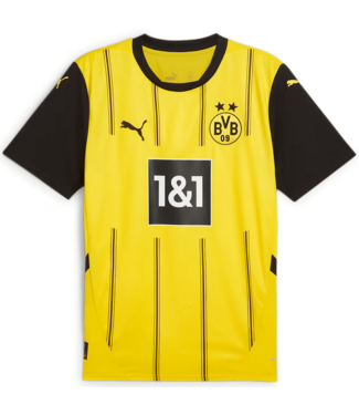 Puma Puma BVB Borussia Dortmund 2024-25 Home Soccer Jersey - Yellow/Black