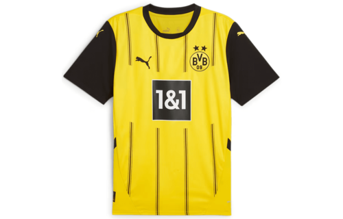 Puma BVB Borussia Dortmund 2024-25 Home Soccer Jersey - Yellow/Black