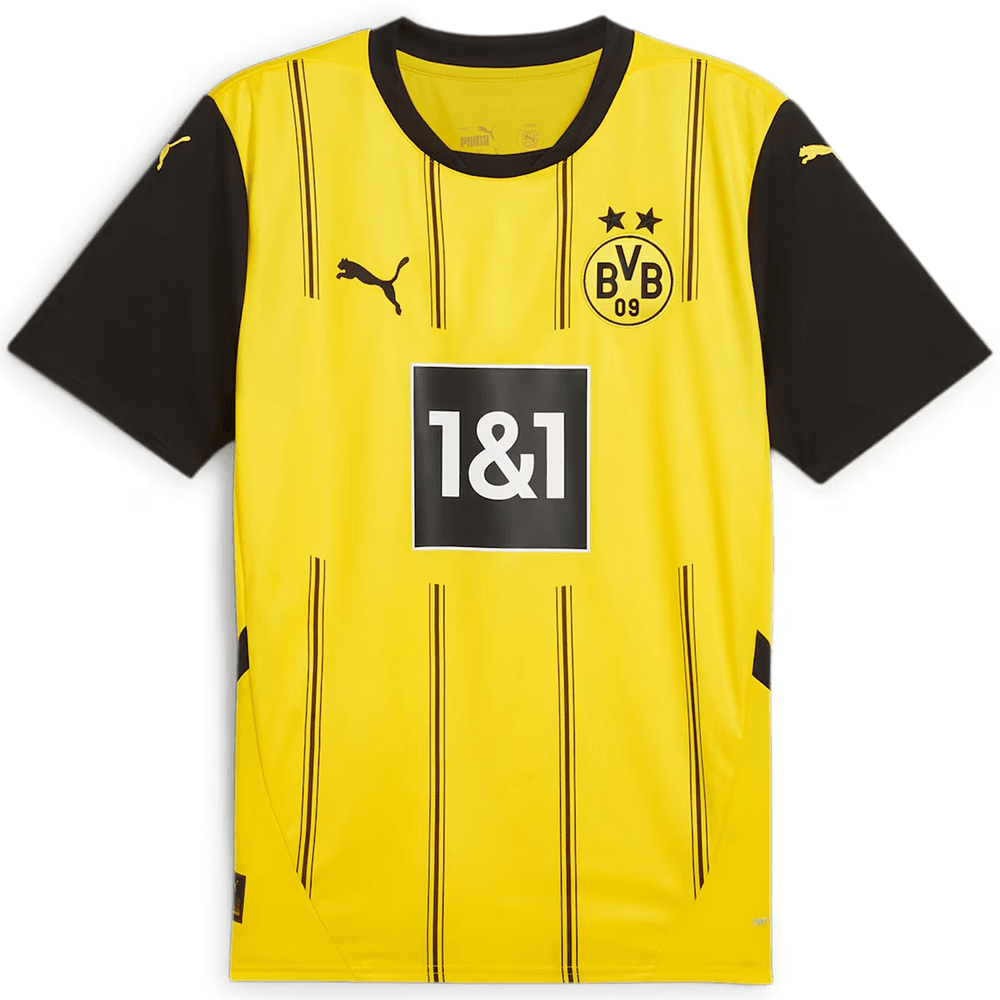 Puma BVB Borussia Dortmund 2024-25 Home Soccer Jersey - Yellow/Black