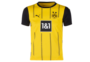 Puma BVB Borussia Dortmund 2024-25 Youth Home Soccer Jersey - Yellow/Black