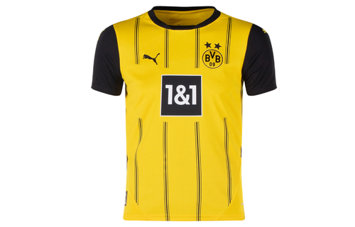 Puma BVB Borussia Dortmund 2024-25 Youth Home Soccer Jersey - Yellow/Black