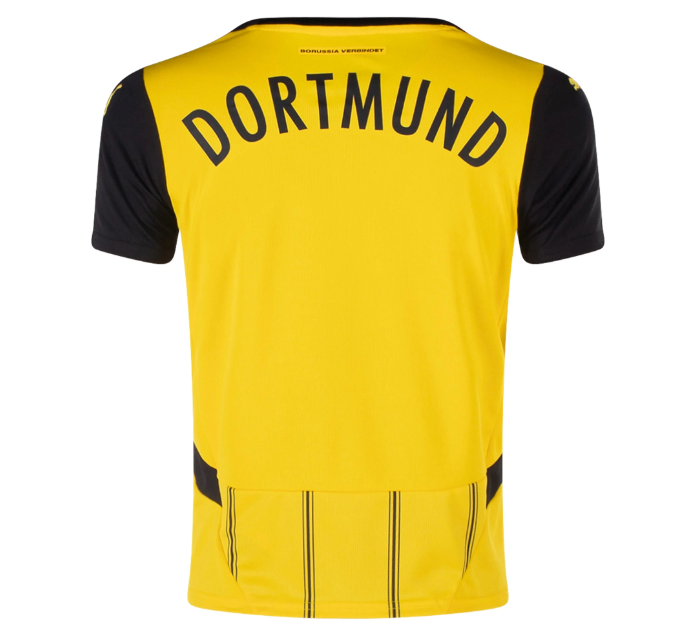 Puma BVB Borussia Dortmund 2024-25 Youth Home Soccer Jersey - Yellow/Black
