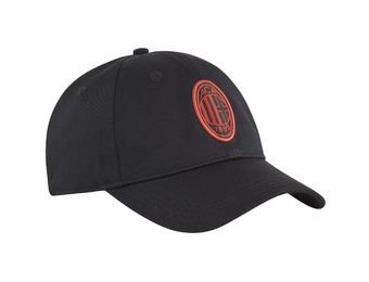 Puma AC Milan 2024 - 2025 Essentiaqls Snapback Hat - Black/Red