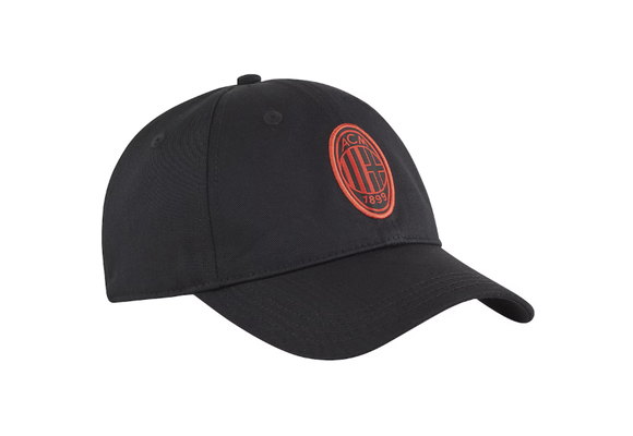 Puma AC Milan 2024 - 2025 Essentiaqls Snapback Hat - Black/Red