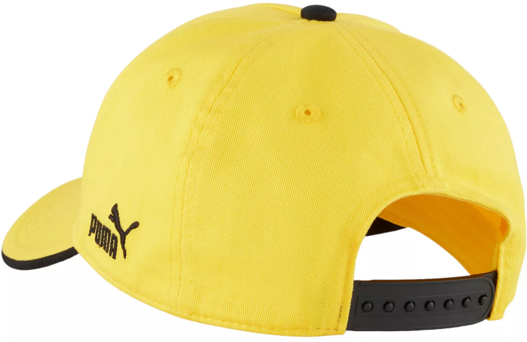 Puma BVB Dortmund 2024 - 2025 Essentiaqls Snapback Hat - Yellow/Black