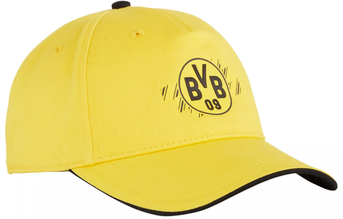 Puma BVB Dortmund 2024 - 2025 Essentiaqls Snapback Hat - Yellow/Black