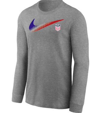 Nike Nike Youth USMNT United States USA Ignite 2024 LS Shirt - Grey