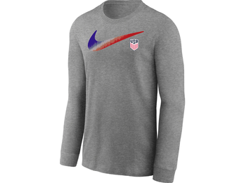 Nike Youth USMNT United States USA Ignite 2024 LS Shirt - Grey