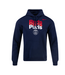 Nike Nike PSG Paris Saint Germain 2024 Club Fleece Hoodie - Dark Navy Blue