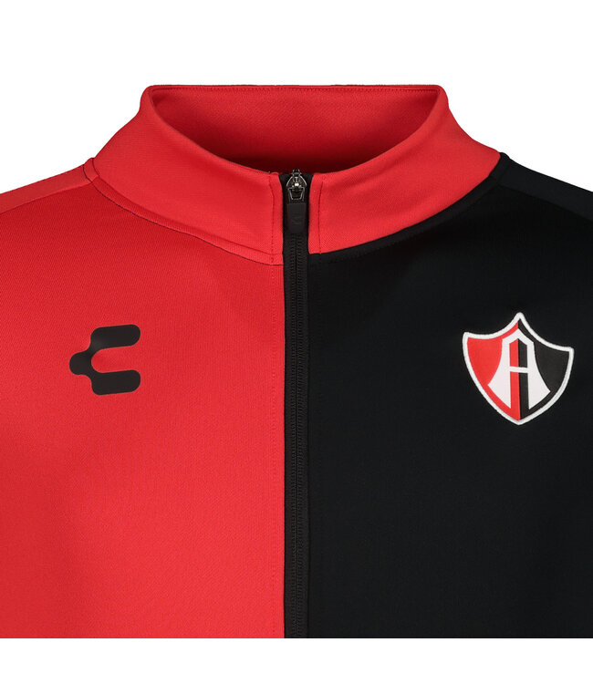 Charly Charly Atlas 2024-25 Full Zip Training Jacket - Black/Red