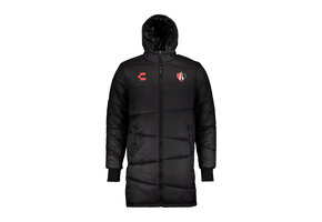 Charly Atlas 2024-25 Full Zip Puffy WInter Coach Jacket - Black