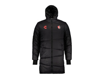 Charly Atlas 2024-25 Full Zip Puffy WInter Coach Jacket - Black