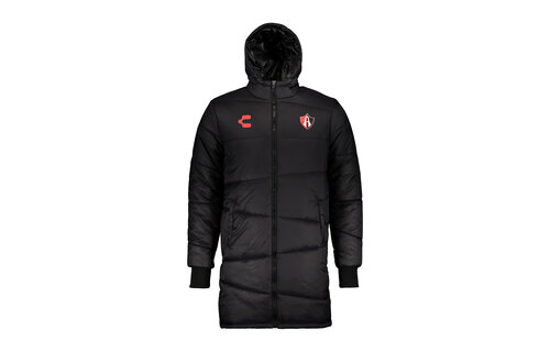 Charly Atlas 2024-25 Full Zip Puffy WInter Coach Jacket - Black