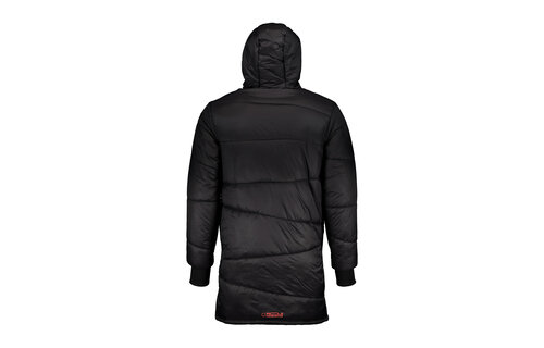 Charly Atlas 2024-25 Full Zip Puffy WInter Coach Jacket - Black