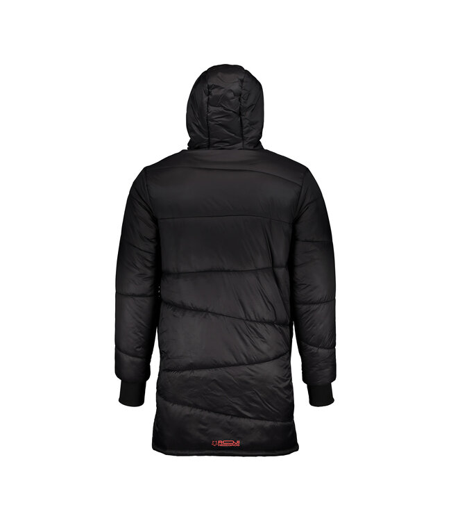 Charly Charly Atlas 2024-25 Full Zip Puffy WInter Coach Jacket - Black