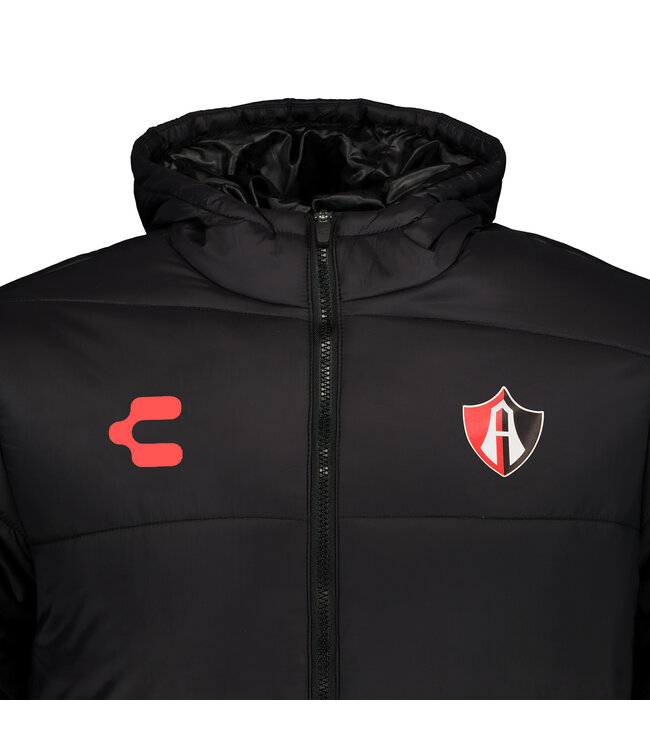 Charly Charly Atlas 2024-25 Full Zip Puffy WInter Coach Jacket - Black