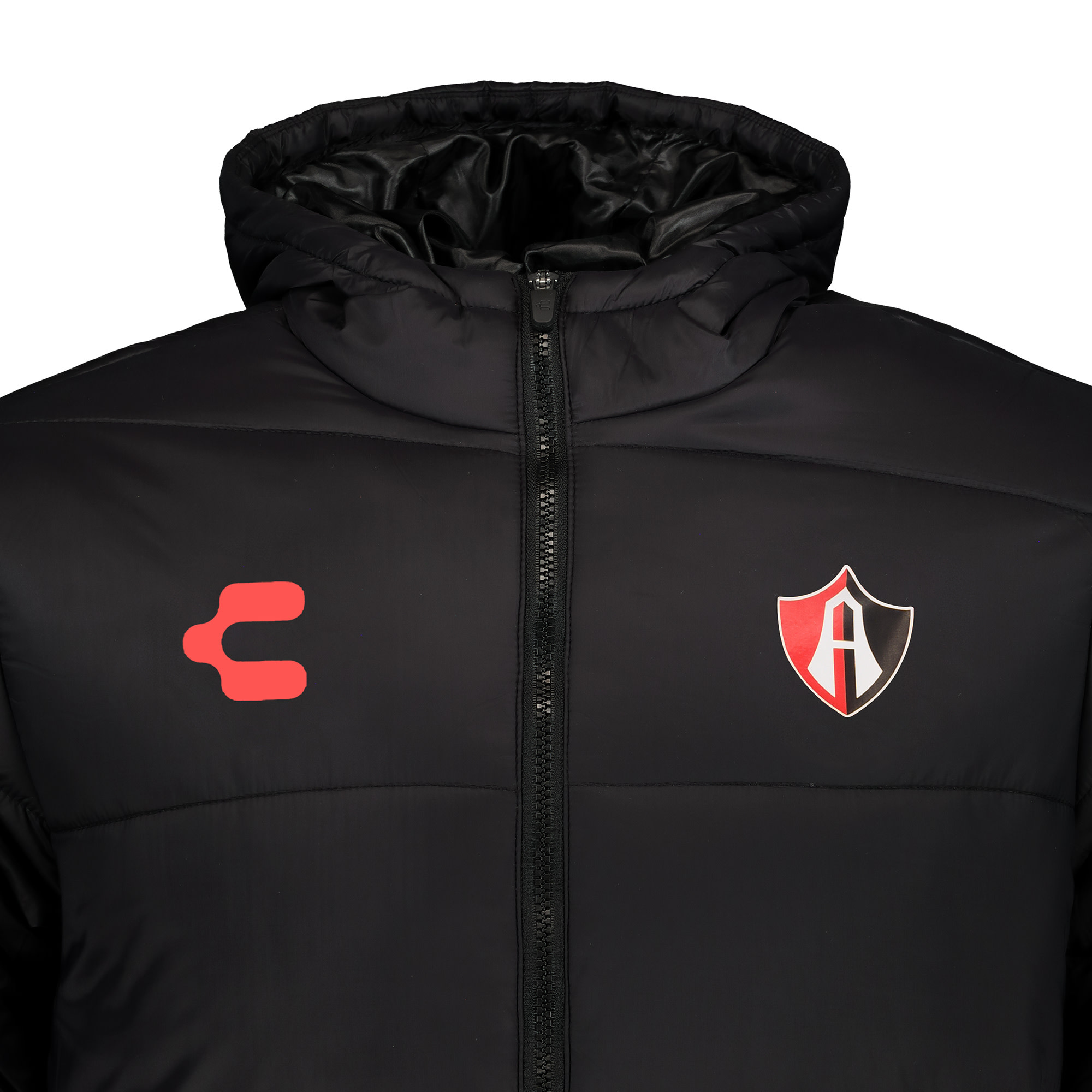 Charly Atlas 2024-25 Full Zip Puffy WInter Coach Jacket - Black