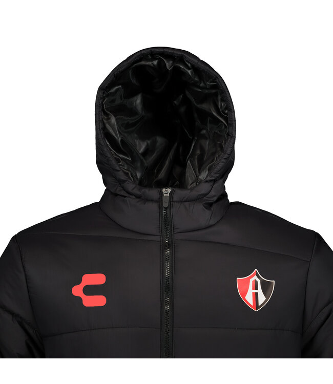 Charly Charly Atlas 2024-25 Full Zip Puffy WInter Coach Jacket - Black