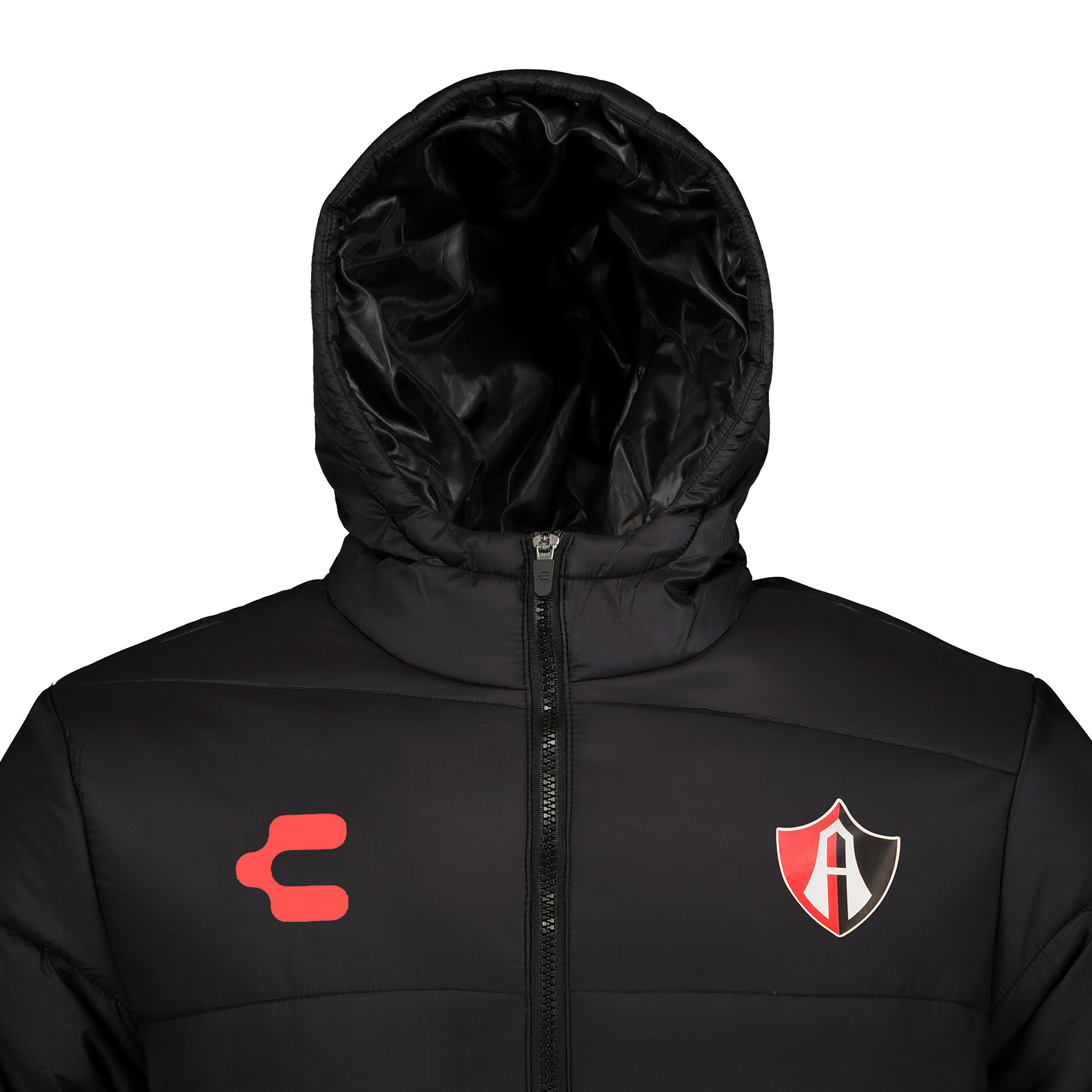 Charly Atlas 2024-25 Full Zip Puffy WInter Coach Jacket - Black