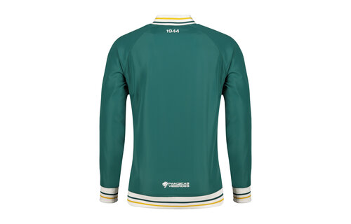 Charly Leon 2024-25 Full Zip Bomber Jacket - Green/Gold