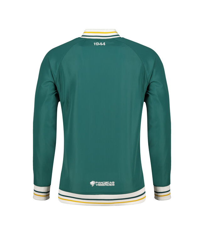 Charly Charly Leon 2024-25 Full Zip Bomber Jacket - Green/Gold