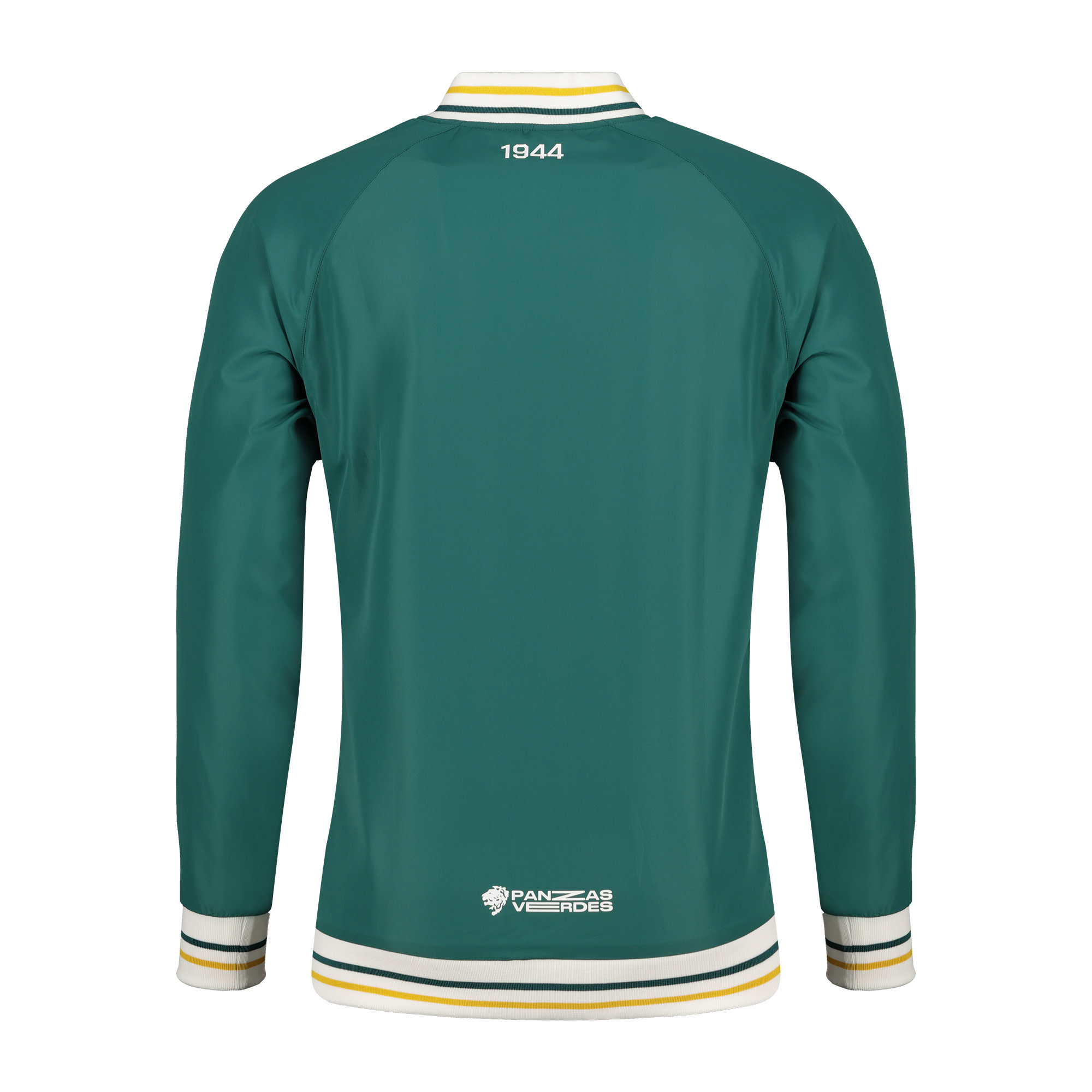 Charly Leon 2024-25 Full Zip Bomber Jacket - Green/Gold