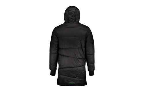 Charly Santos 2024-25 Full Zip Puffy WInter Coach Jacket - Black