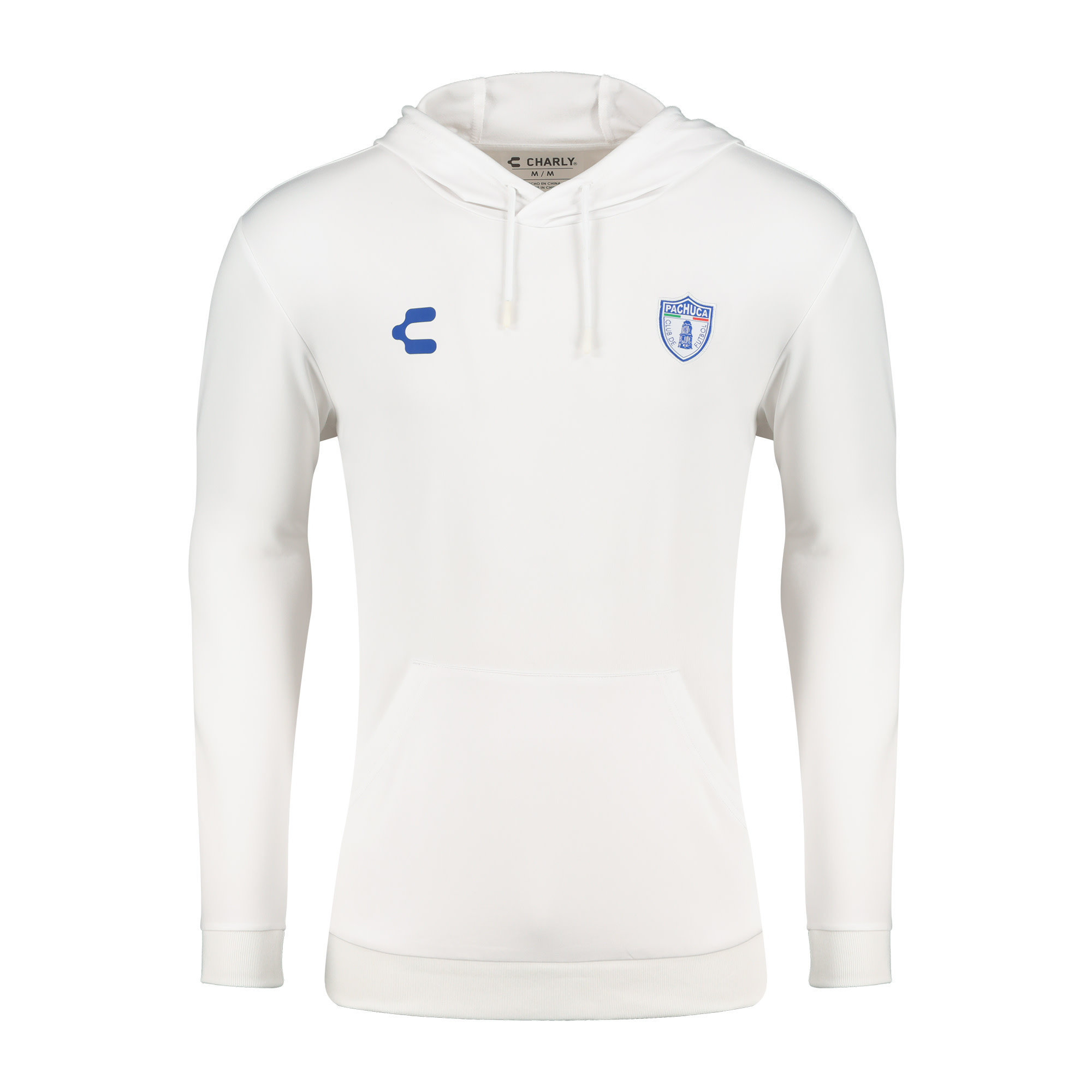 Charly Pachuca 2024-25 Training Hoodie - White