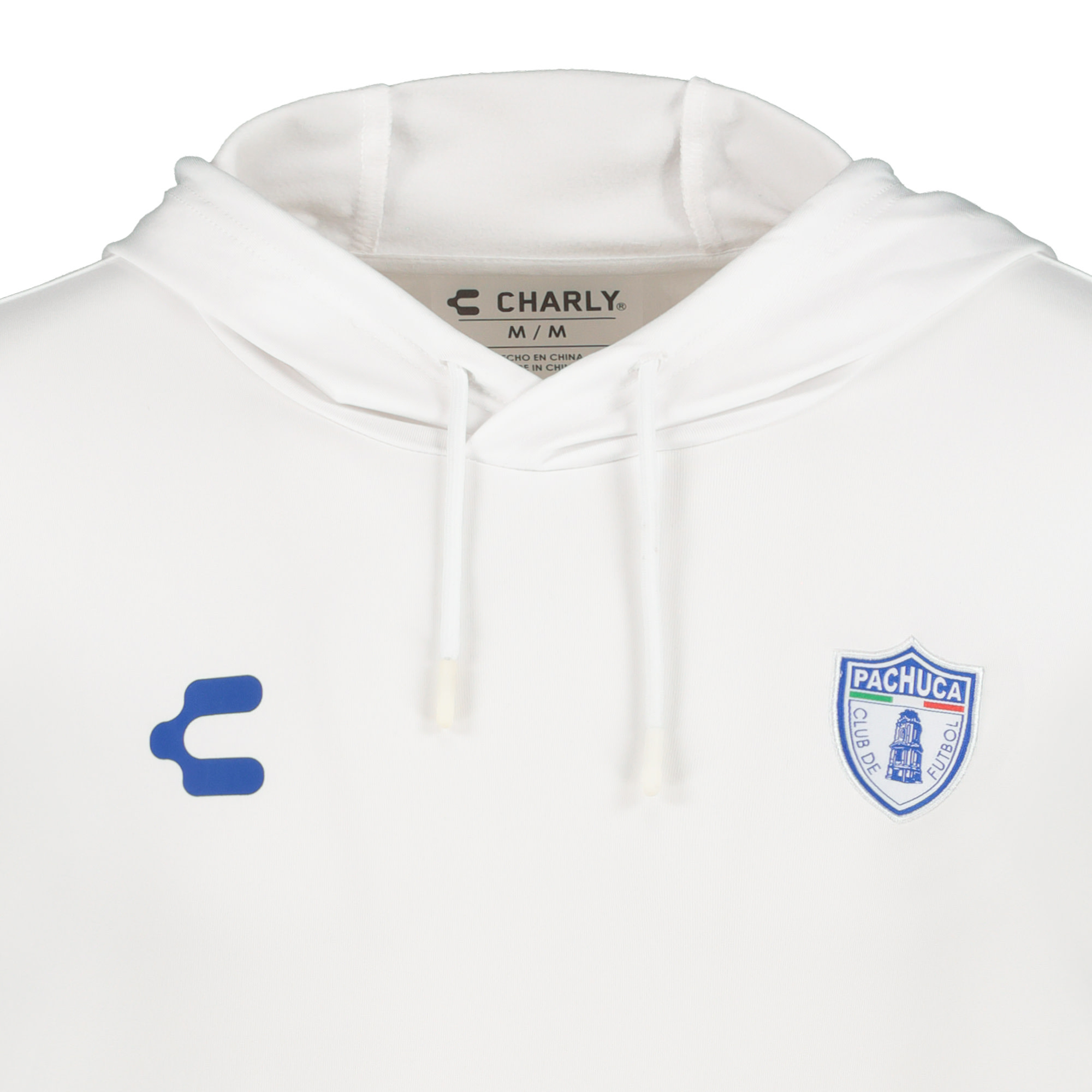 Charly Pachuca 2024-25 Training Hoodie - White