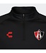 Charly Charly Atlas FC 2024-25 Training 1/4 Zip Pullover Top - Black/Red
