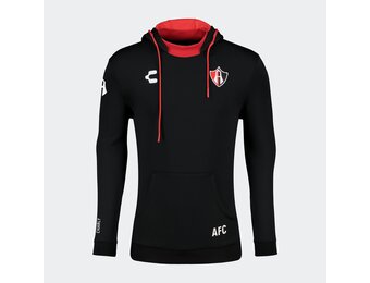 Charly Atlas FC 2024-25 Pullover Hoodie - Black/Red
