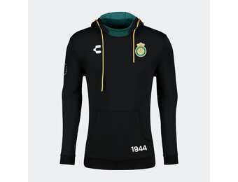 Charly Club Leon 2024-25 Pullover Hoodie - Black/Green/Gold