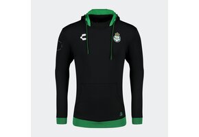 Charly Santos Laguna 2024-25 Pullover Hoodie - Black/Green