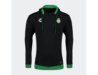 Charly Santos Laguna 2024-25 Pullover Hoodie - Black/Green
