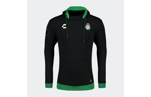 Charly Santos Laguna 2024-25 Pullover Hoodie - Black/Green